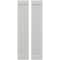 Ekena Millwork Americraft 3-Board Exterior Wood Joined Board-n-Batten Shutters w/ End Batten, ARW103BB311X33STH, PR ARW103BB311X33STH - alternate 1